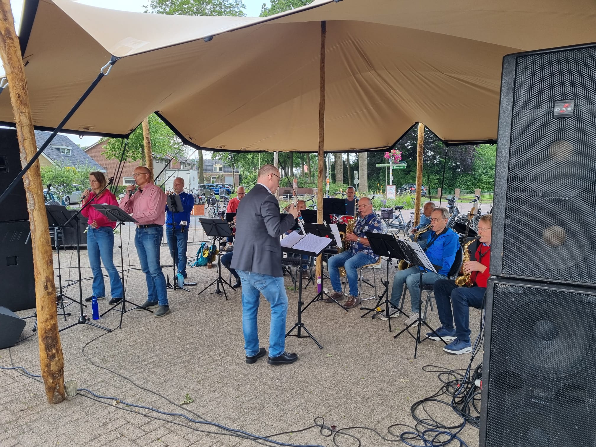 Onder leiding van Bert Sleumer